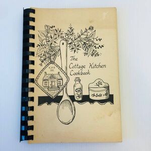 Vintage Cookbook "The Cottage Kitchen Cookbook Heritage Assn" Texas 1981 VTG